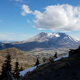 End to a great hiking day, Mount Saint Helens