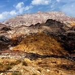 naser ramezani jashk salty mountain, گنبد نمکی جاشک