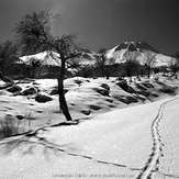 Winter Scene From Mount Hasan Turkey, Hasandag or Hasan Dagi