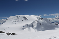 Khuiten peak view form Nairamdal peak, Khüiten Peak or Friendship Peak (友谊峰) photo