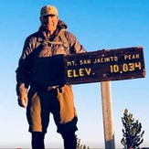 James Alvernaz, June 2018, Mount San Jacinto Peak