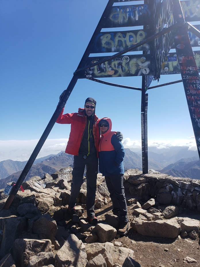 Summit Mount Toubkal