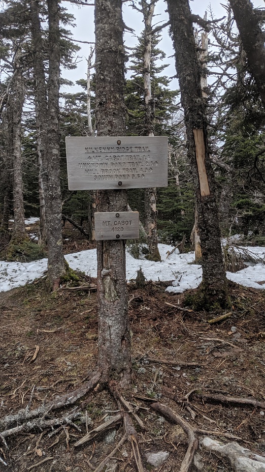 Cabot Summit, Mount Cabot