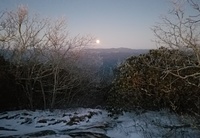 Moonrise at Blood Mountain photo