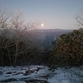 Moonrise at Blood Mountain