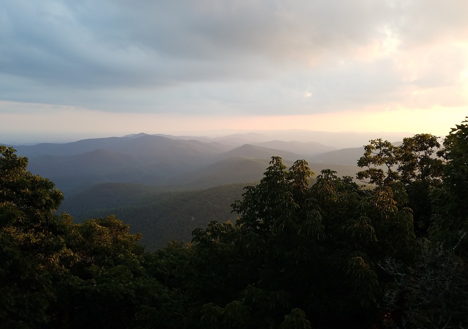 Sunset at Blood Mountain