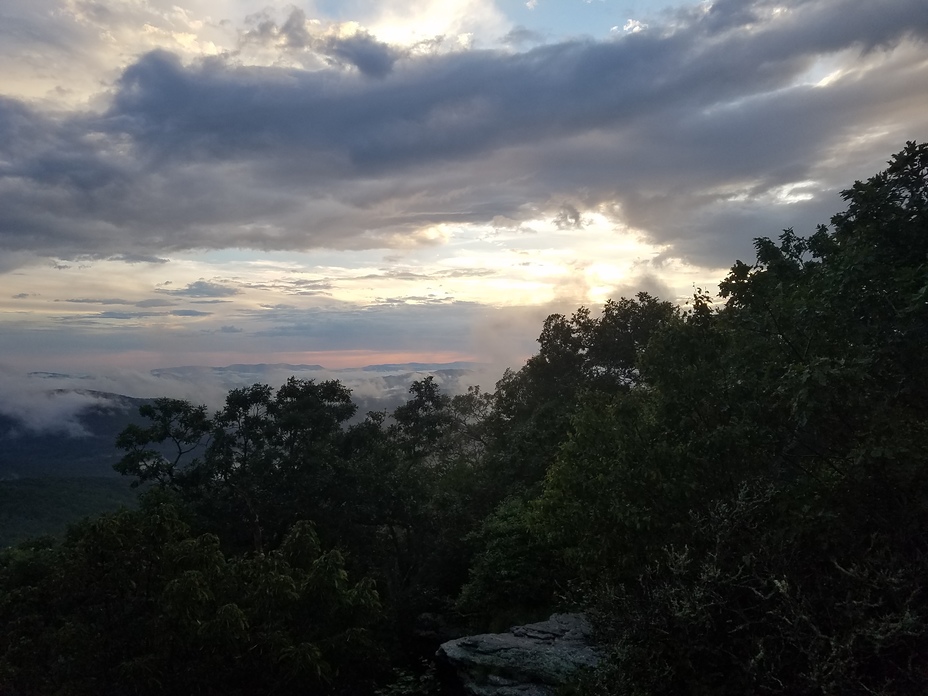 Sunset at Blood Mountain