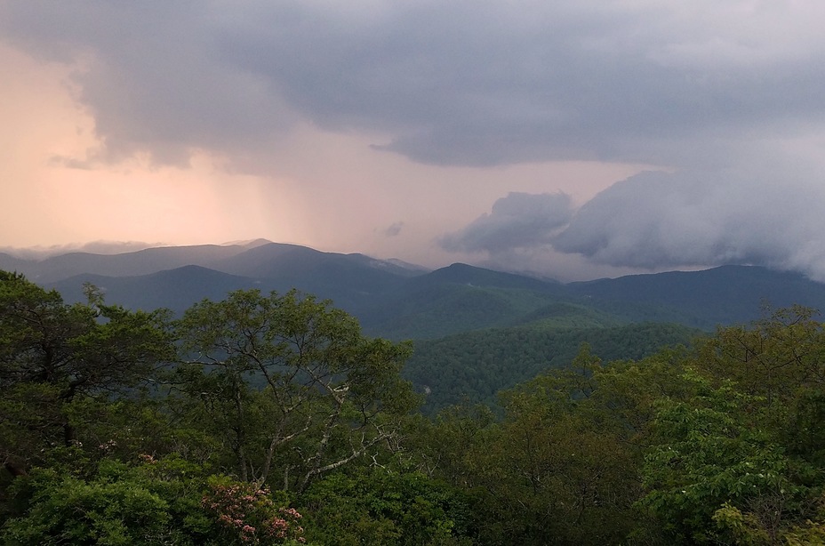 Sunset at Blood Mountain