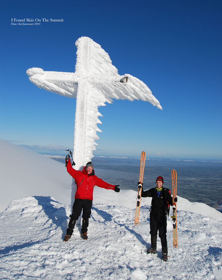 I Found Skis On The Summit, Carrauntoohil