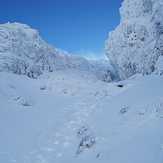 Heading Up Curve Gulley, Carrauntoohil