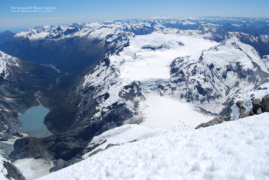 On Summit Of Mount Aspiring 