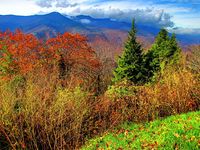 Mount Mitchell In Autumn, Mount Mitchell (North Carolina) photo