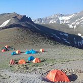 Choran pass 3800m. گردنه چورن, آزاد کوه‎‎