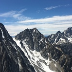 Dragontail, Colchuck Pk. Sherpa Pk. Mt. Stuart, Colchuck Peak