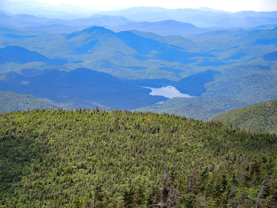 View just past Marshall Summit, Mount Marshall (New York)