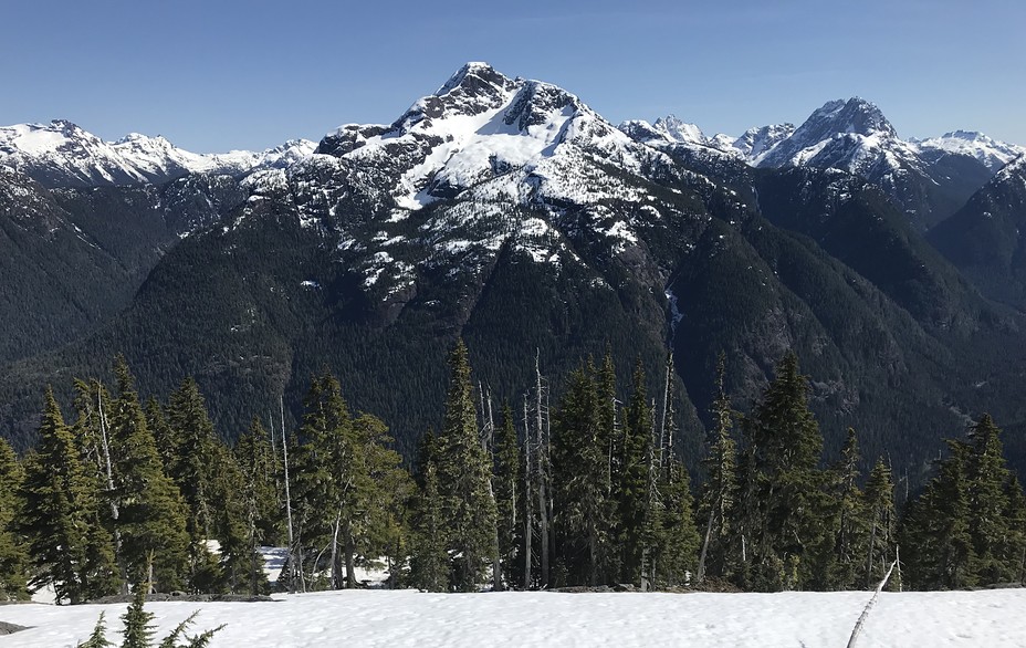 Kings Peak from Crest Mountain, Kings Peak (Elk River Mountains)