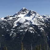 Kings Peak from Crest Mountain, Kings Peak (Elk River Mountains)