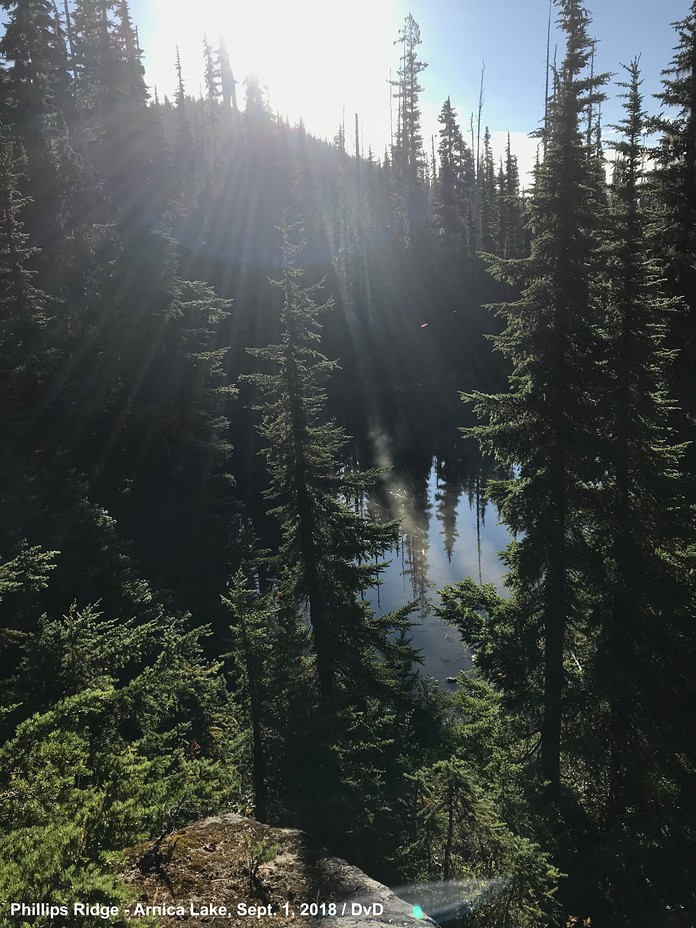 Arnica Lake, Phillips Ridge Trail