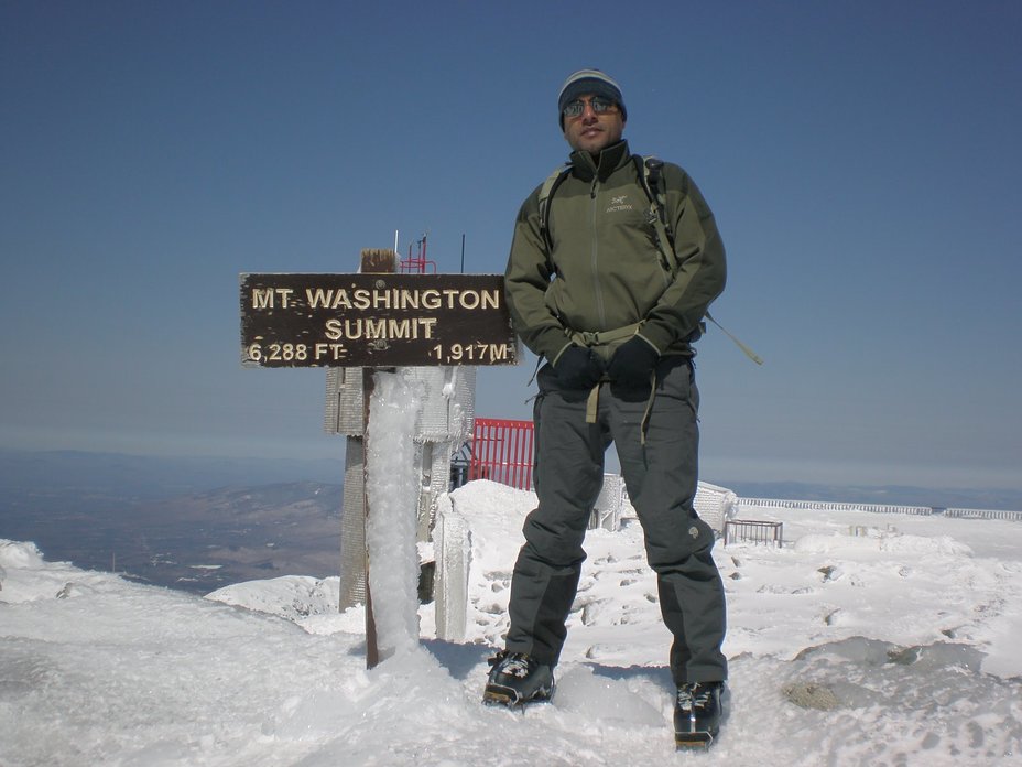 At the top !!!, Mount Washington (New Hampshire)