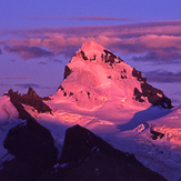 Mt. Forbes Alpenglow - Banff Nat'l Park, Mount Forbes