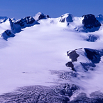 Mt. Lyell (L5 through L1 - Left to Right) and the Lyell Icefield, Mount Lyell (Canada)