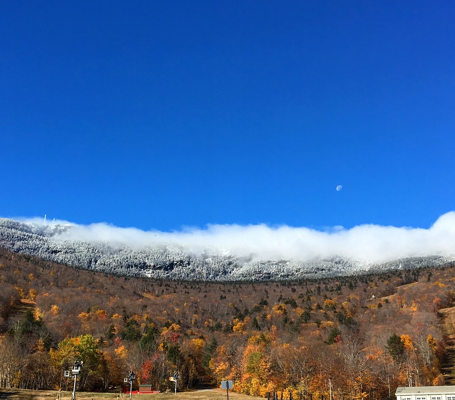 Changing seasons, Mount Mansfield