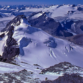 From Mount Forbes Buttress - 2 US Climbers 