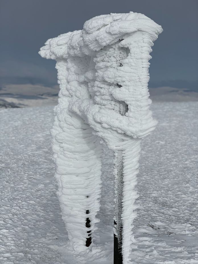 Icy sign, Lugnaquilla