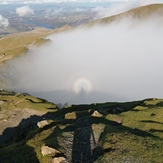 A spectacular Brocken spectre on Mount Snowdon