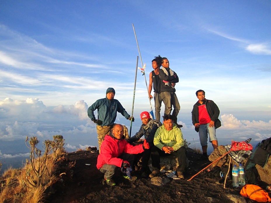 Top of Mount Tambora