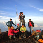 Top of Mount Tambora