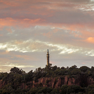 Summer Sunset over East Rock