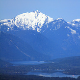 Klitsa above Sproat Lake, Klitsa Mountain