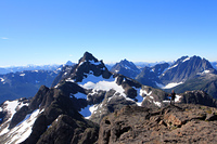 View from the summit of Kings Peak, Elkhorn photo