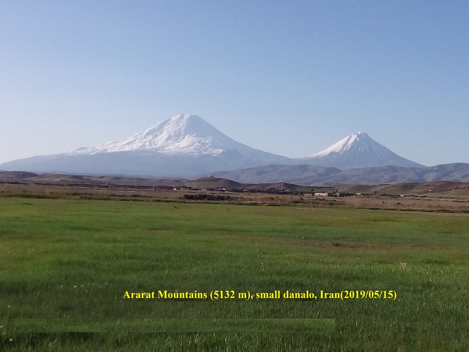 Mount Ararat in mid of spring, Mount Ararat or Agri