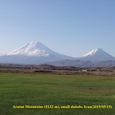 Mount Ararat in mid of spring, Mount Ararat or Agri