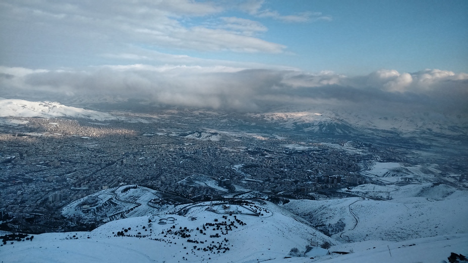 View of Sanandaj from Awiar