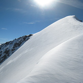 north wall, Petersenspitze