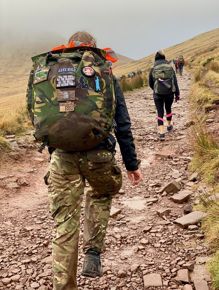 The Fan Dance by AAL, Pen Y Fan