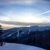 Sunset in January, Mount Mansfield