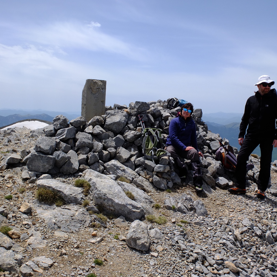 The peak of Mt. Kyllini (or Zireia), Mount Kyllini