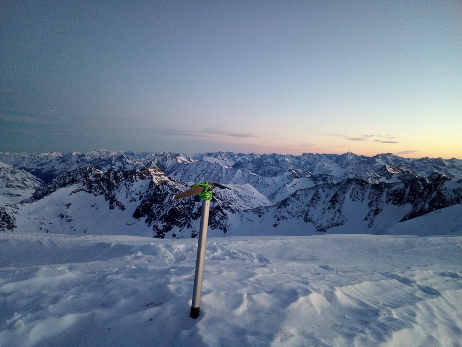 View from the top, Hinterer Brochkogel