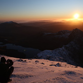 Stunning sunrise over Snowdon