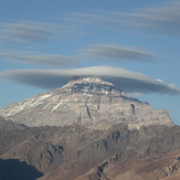 Monte Aconcagua seen from Chile