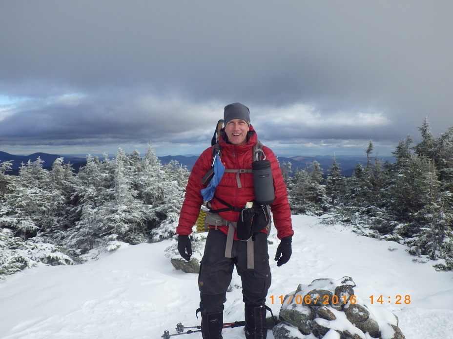 Beautiful snowy day (not winter), Mount Isolation