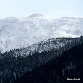 Babia Góra w bieli