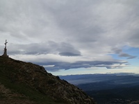 Matagalls in a windy day photo