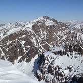 Toubkal from Ras N'Ouanoukrim