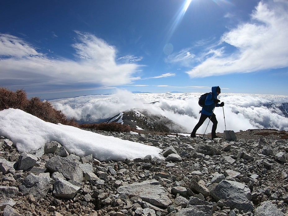 Backbone March 2020, Mount Baldy (San Gabriel Range)