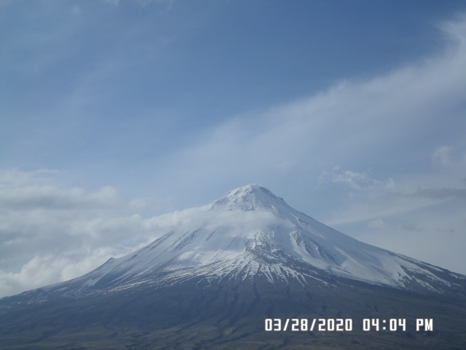 cloud and snow on Ararat, Mount Ararat or Agri